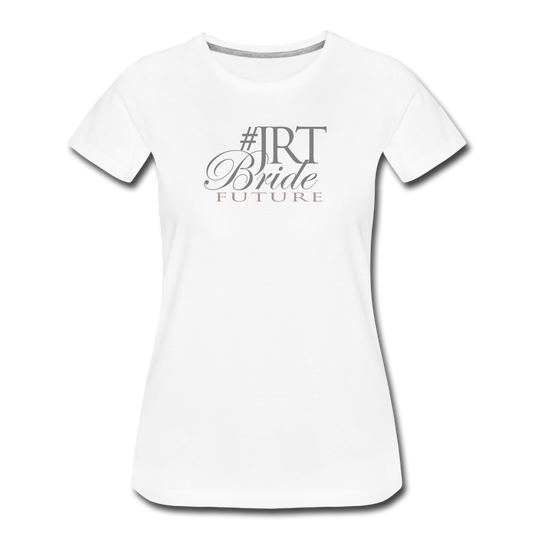 Future JRTBride Fitted Crew Neck T-Shirt Rose Gold - white