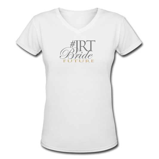 Future JRTBride Fitted V-Neck T-Shirt Gold - white