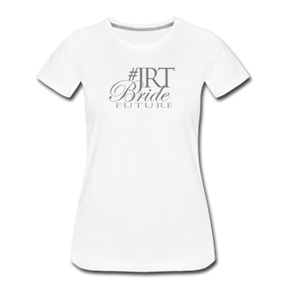 Future JRTBride Fitted Crew Neck T-Shirt Rose Gold - white