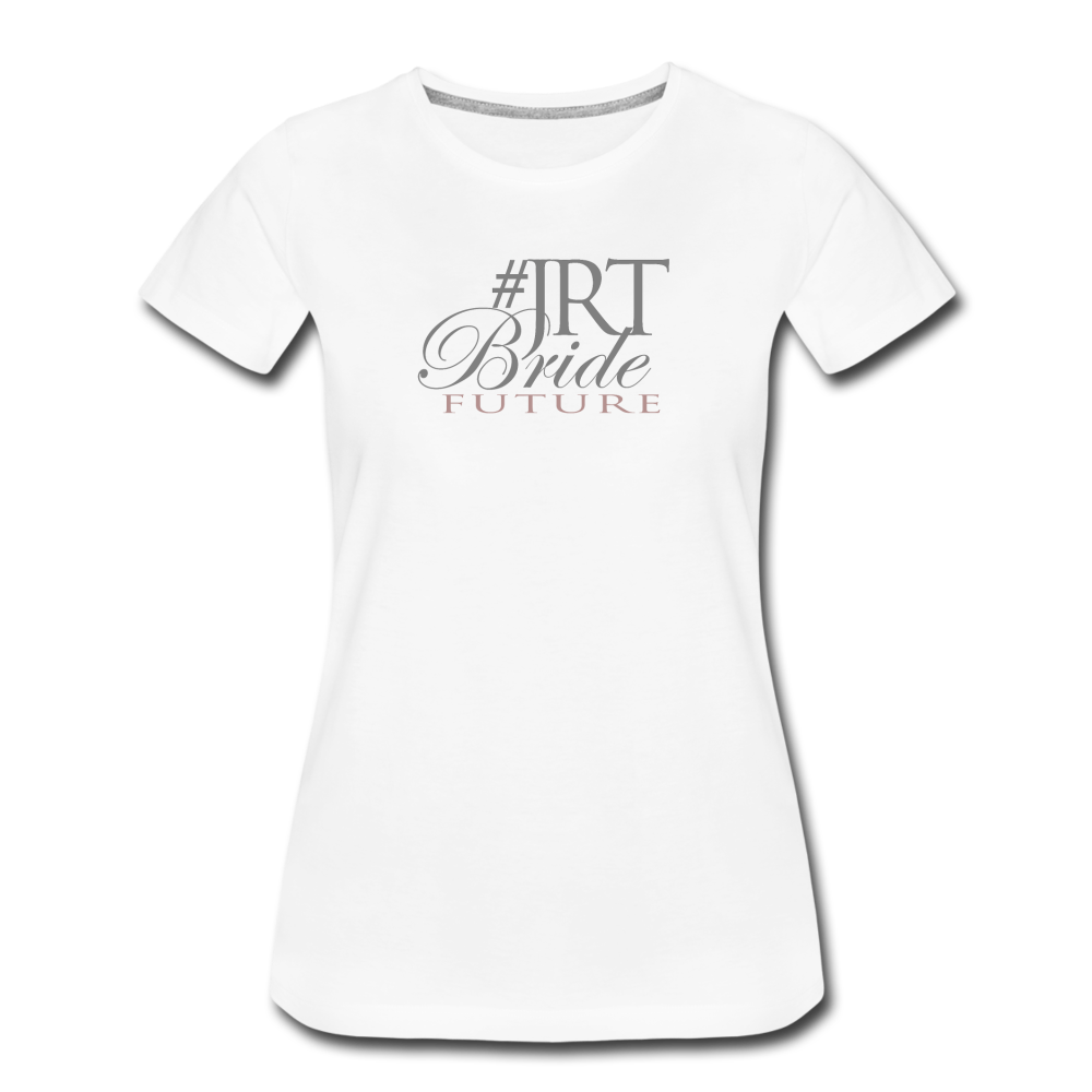 Future JRTBride Fitted Crew Neck T-Shirt Rose Gold - white