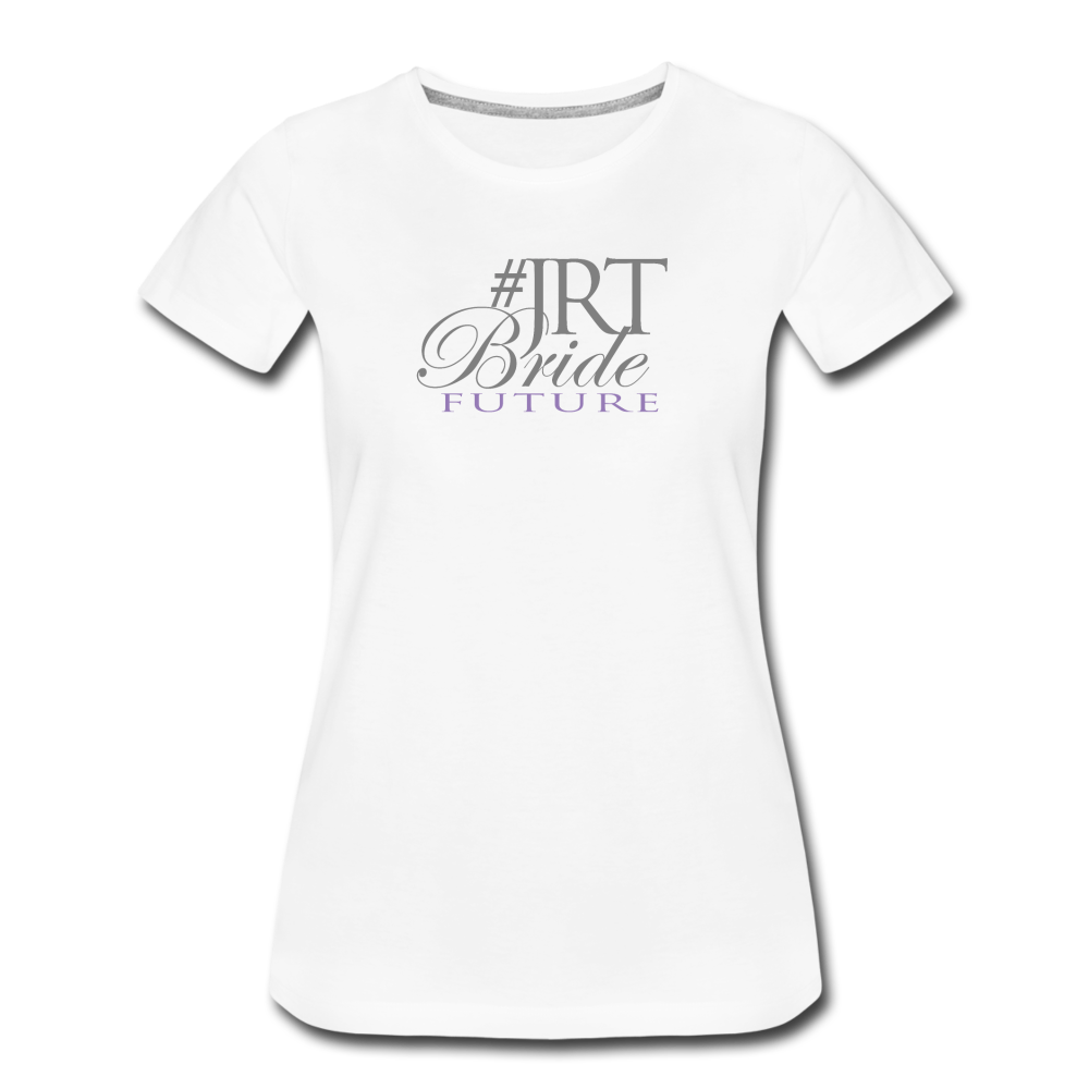 Future JRTBride Fitted Crew Neck T-Shirt Lavender - white
