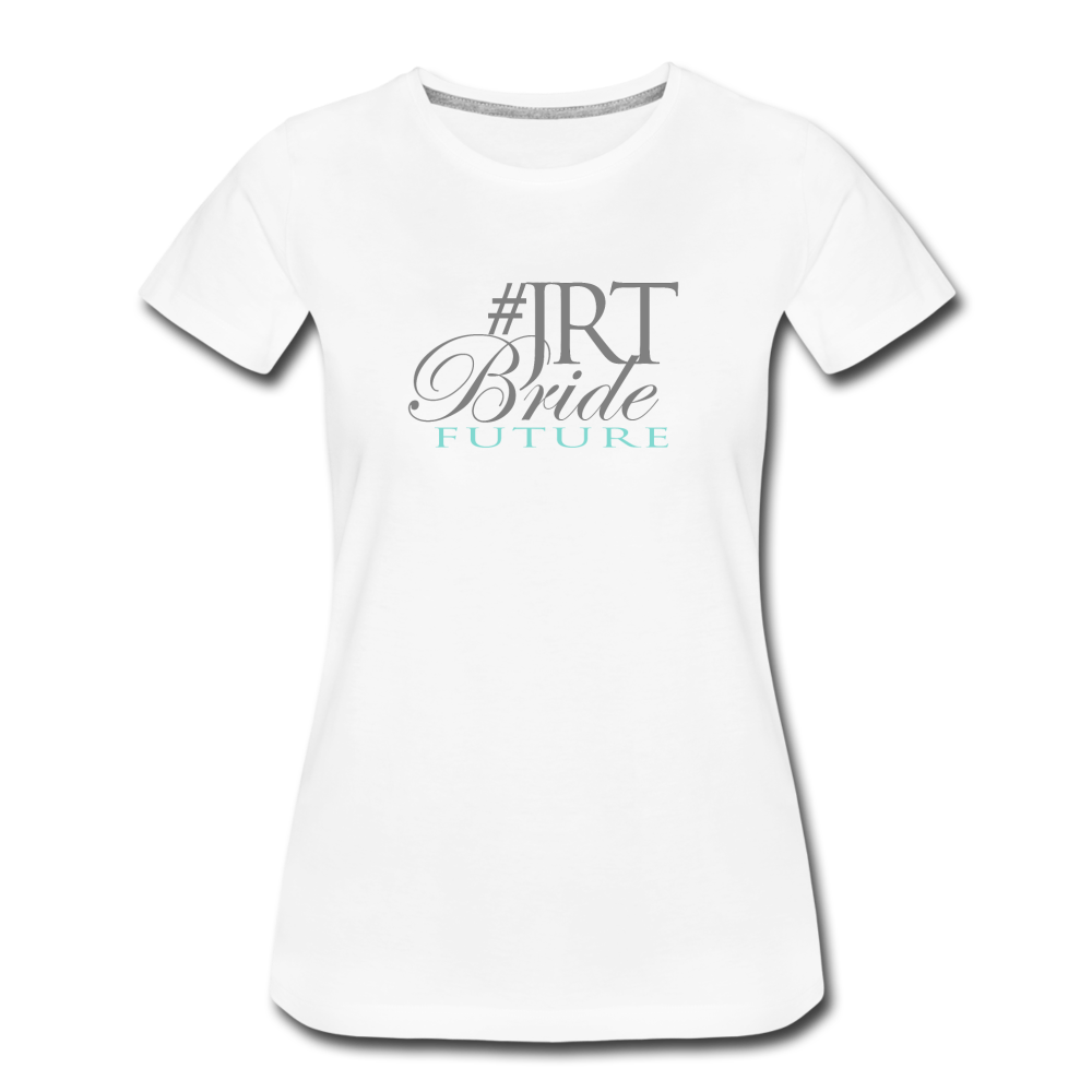 Future JRTBride Fitted Crew Neck T-Shirt Tiffany Blue - white