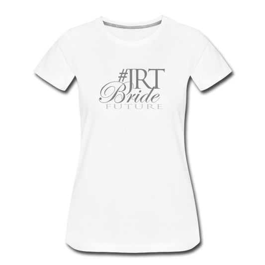 Future JRTBride Fitted Crew Neck T-Shirt Silver - white